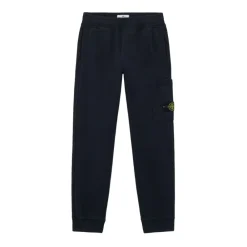 Underdele^Stone Island Sweatpants med regular-fit og bælglomme på benet Blå