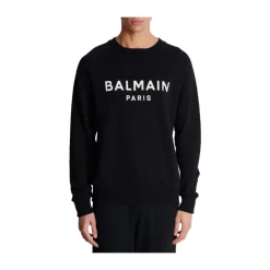 Sweatshirts^Balmain Sweatshirt Sort