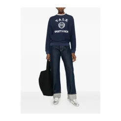 Sweatshirts^Sporty & Rich Sweatshirt Blå