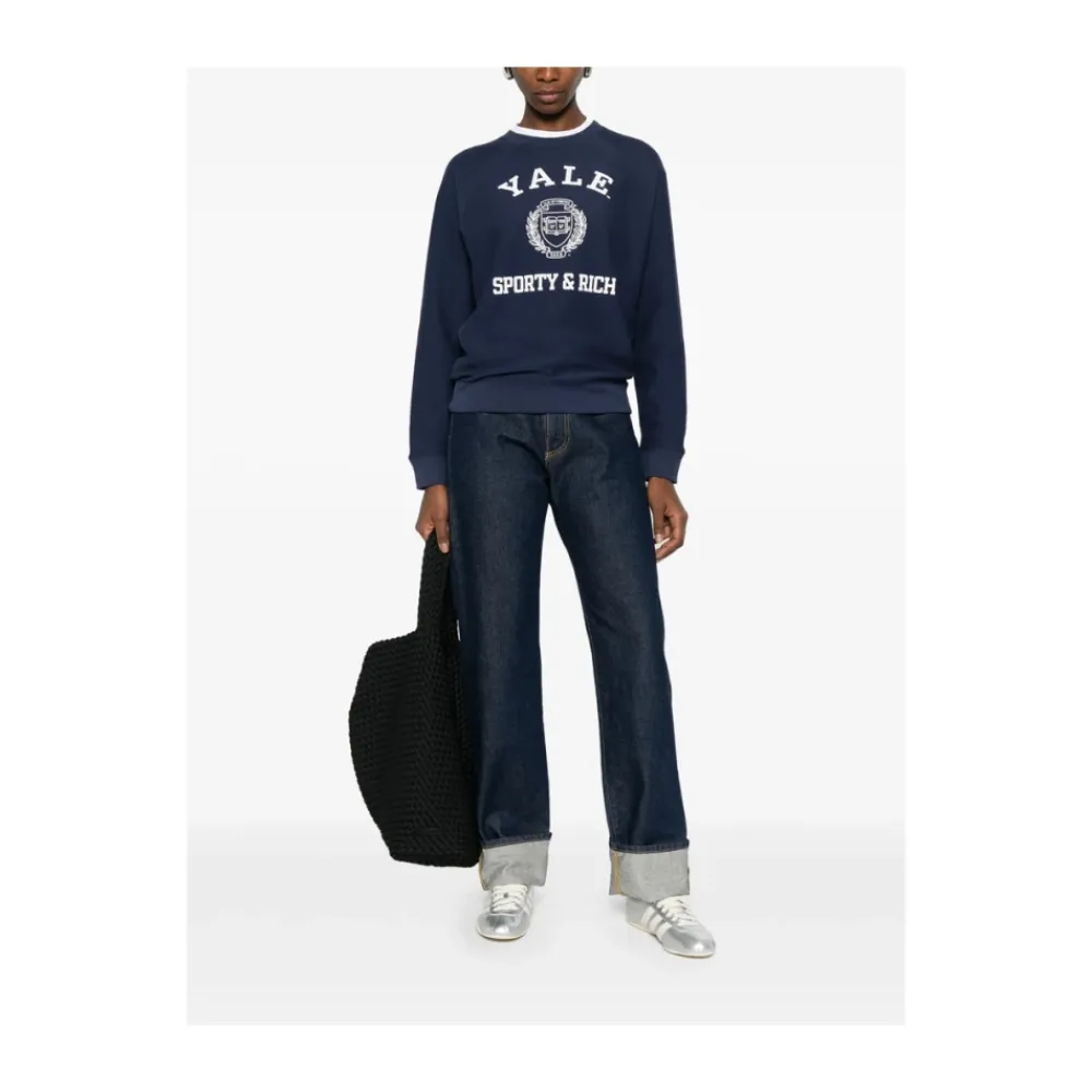 Sweatshirts^Sporty & Rich Sweatshirt Blå