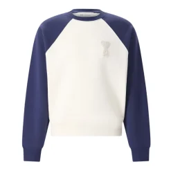 Sweatshirts^Ami Paris Sweatshirts Blå