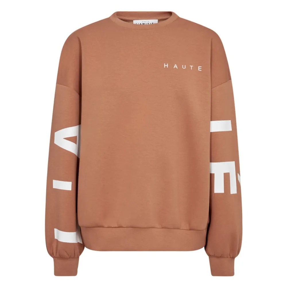 Sweatshirts<Haute L'Amitié Sweatshirts Brun