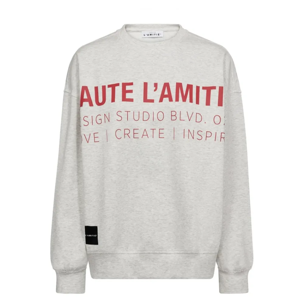 Sweatshirts^Haute L'Amitié Sweatshirts Grå