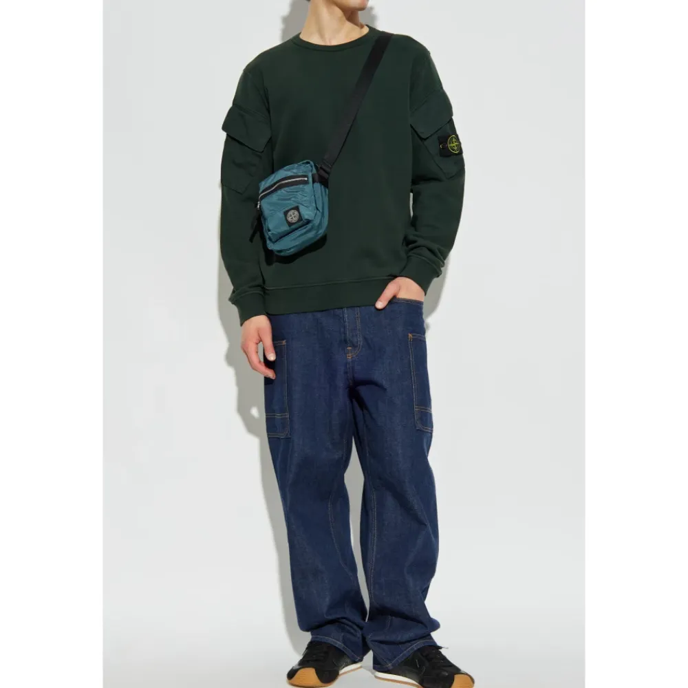 Sweatshirts<Stone Island Sweatshirts & Hoodies Grøn
