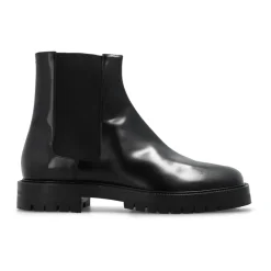 Chelsea Boots<Maison Margiela Tabi Chelsea Støvle Sort