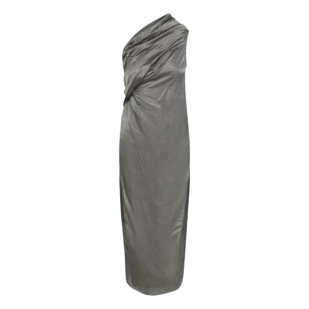 Kjoler<Rick Owens Tailored Firbanks Dress Grå