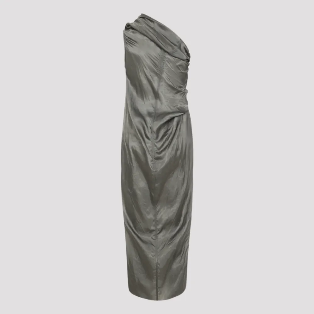 Kjoler<Rick Owens Tailored Firbanks Dress Grå
