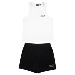Bodystocking & Sæt<Emporio Armani Tanktop og shorts sæt Hvid