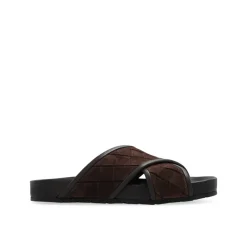 Sandaler^Bottega Veneta Tarik Criss Cross Sandal Brun