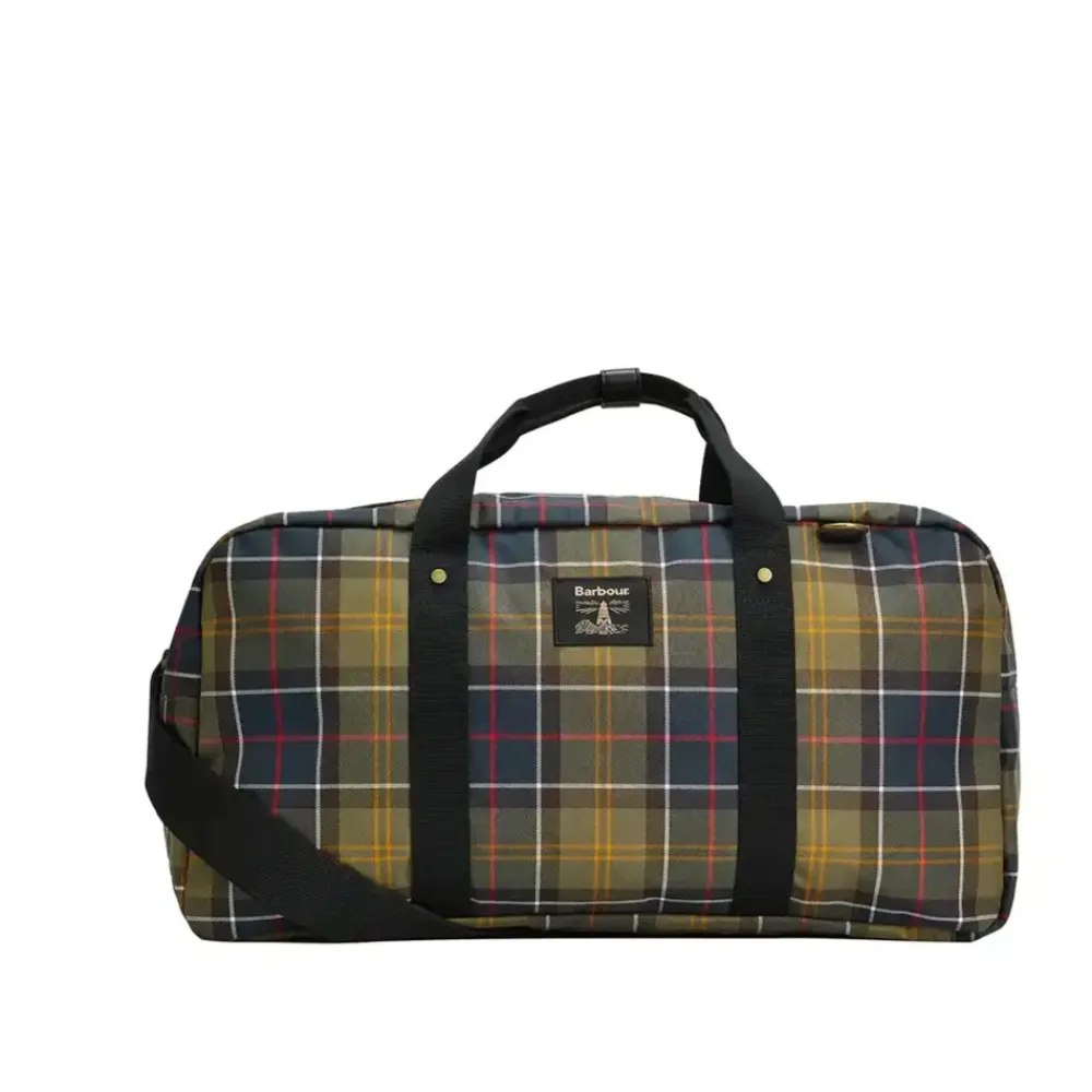 Tasker^Barbour Tartan Torridon Taske Grøn