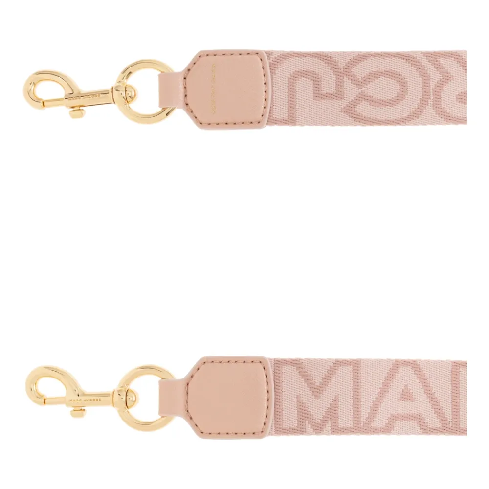 Tilbehør Til Tasker<Marc Jacobs Taskerem med logo Pink