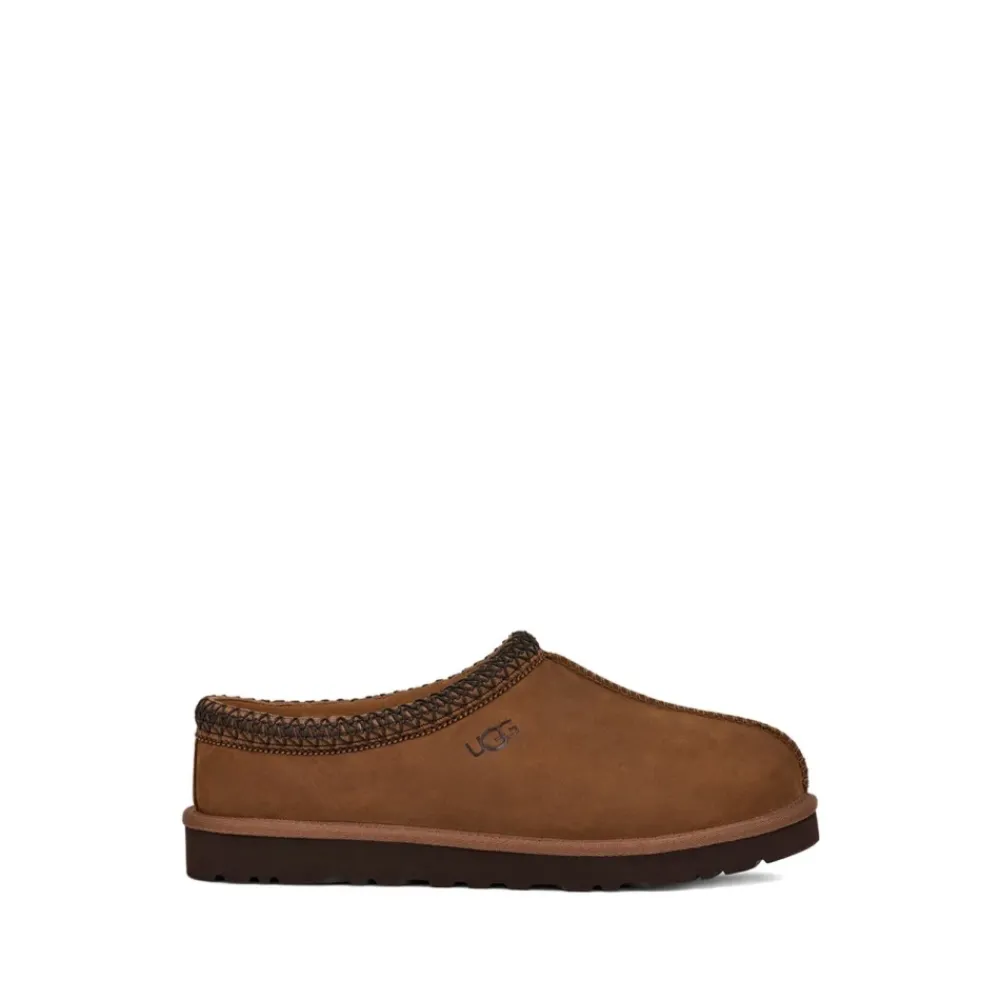 Hjemmesko<UGG Tasman II Nubuck Slipper Brun