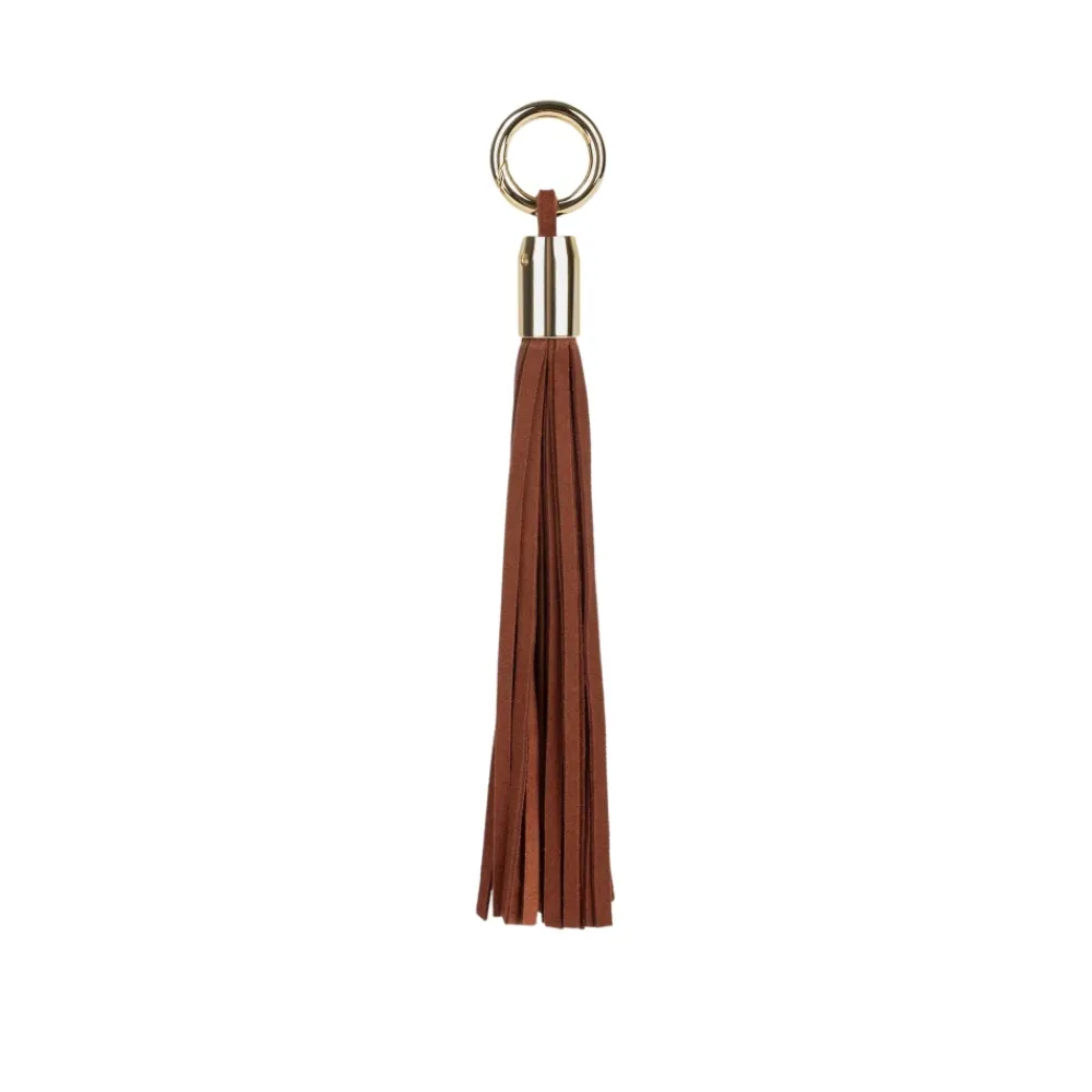 Tilbehør Til Tasker<L37 Tassel Taske Charm Brun