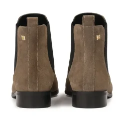 Chelsea Boots<Kazar Taupefarvede ruskindsslippers Beige