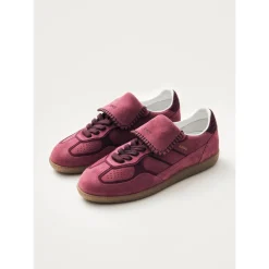 Sneakers^ALOHAS Tb.490 Club Suede Raspberry Læder Sneakers Pink