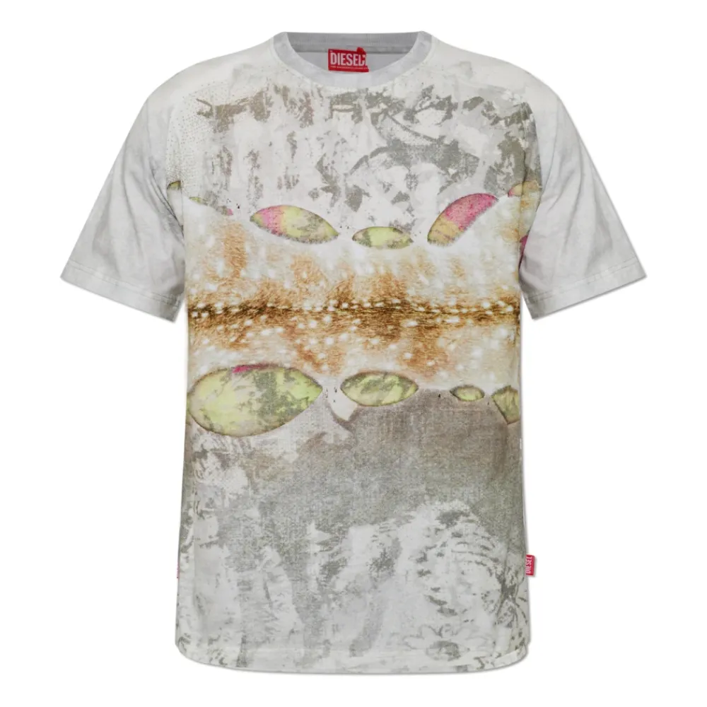 T-Shirts<Diesel T-CLINTIN T-Shirt Multifarvet