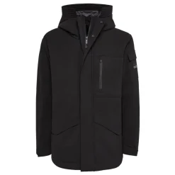 Frakker<Boggi Milano Technical Fabric B Tech Parka Sort