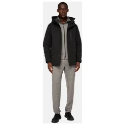 Frakker<Boggi Milano Technical Fabric B Tech Parka Sort