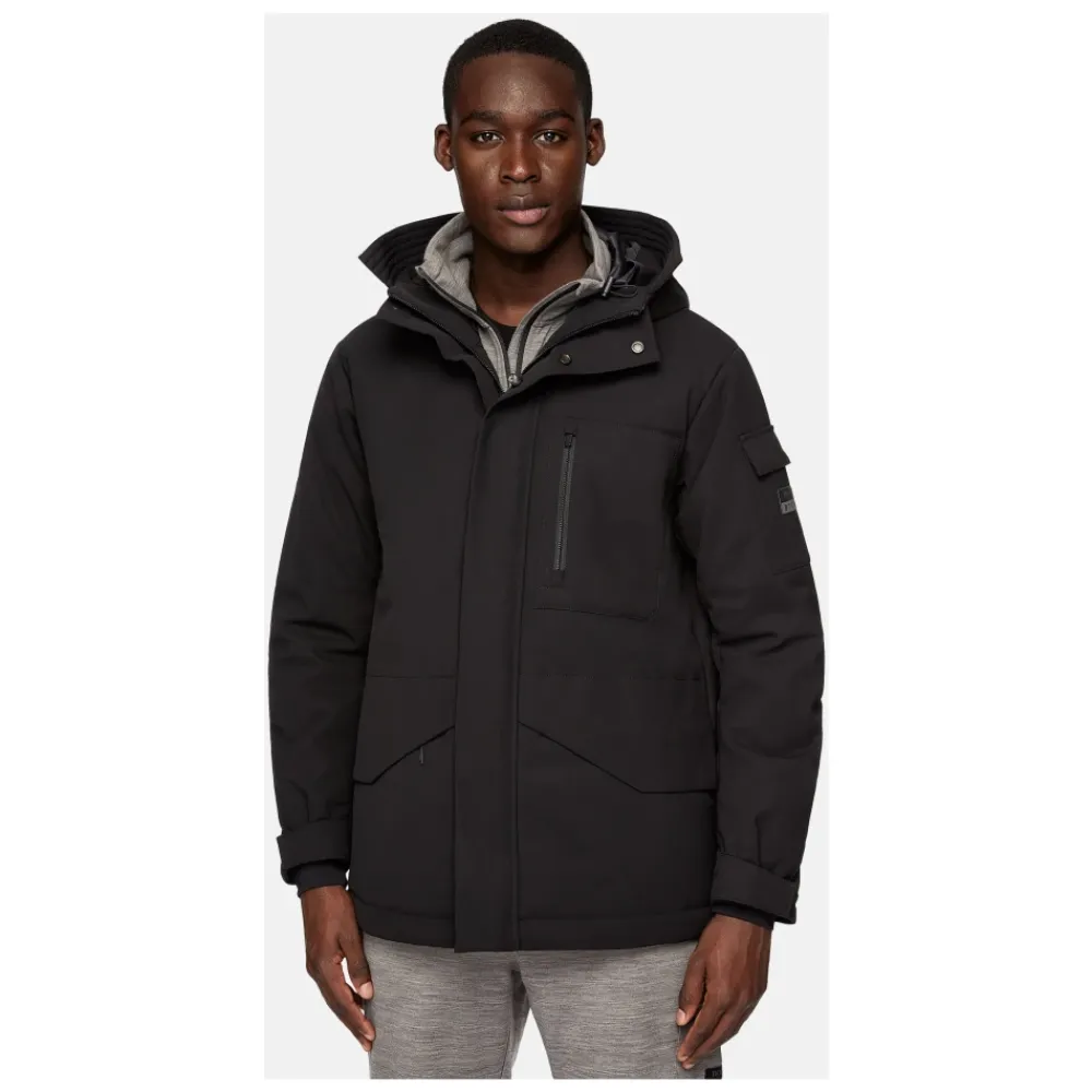 Frakker<Boggi Milano Technical Fabric B Tech Parka Sort