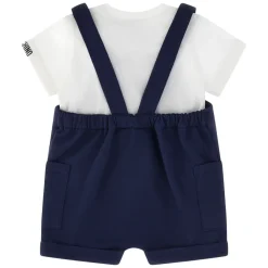 Bodystocking & Sæt<Moschino Teddy Bear T-shirt og Overalls Sæt Multifarvet
