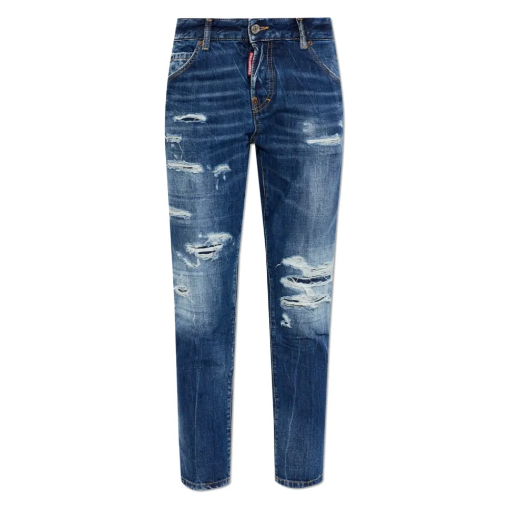 Jeans^Dsquared2 Teddy Jeans Blå