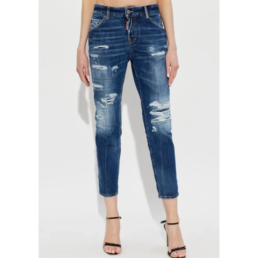 Jeans^Dsquared2 Teddy Jeans Blå