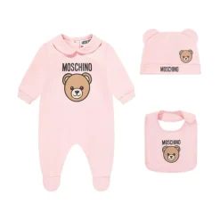 Bodystocking & Sæt^Moschino Teddy Romper Sæt Pink