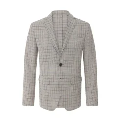 Jakkesæt<Dsquared2 Ternet Blazerjakke Brun