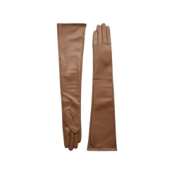 Handsker|Handsker^The Garment TG Camel Elbow-Length Læderhandsker Brun