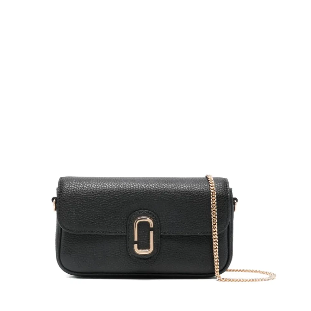 Skuldertasker<Marc Jacobs The Chain mini taske Sort