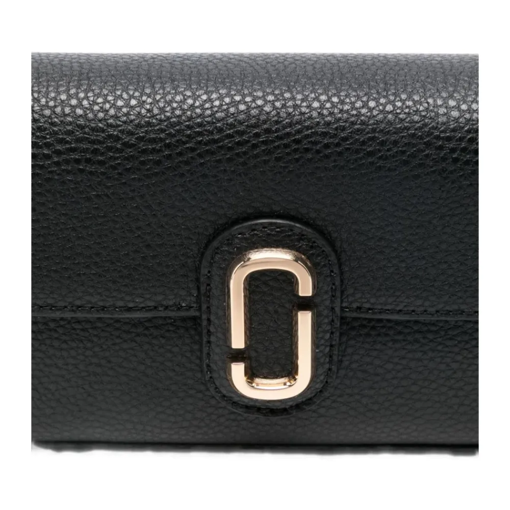 Skuldertasker<Marc Jacobs The Chain mini taske Sort