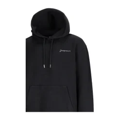 Trøjer<Jacquemus The Embroidered Sweatshirt Sort