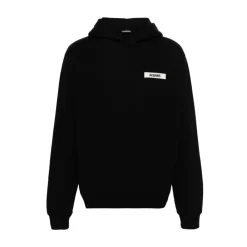 Trøjer^Jacquemus The Gros Grain Hoodie Sort