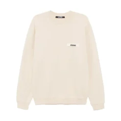Trøjer|Sweatshirts^Jacquemus The Gros Grain sweatshirt Beige