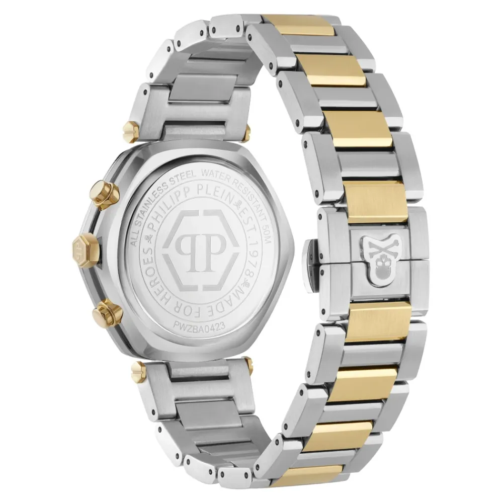 Ure<Philipp Plein The Hexagon Chrono Grå