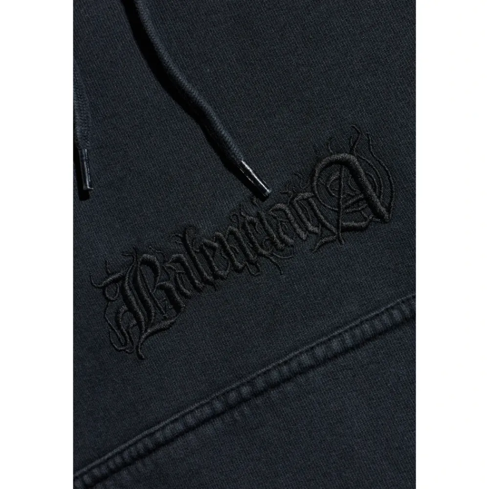Trøjer<Balenciaga The Hoodie Sort