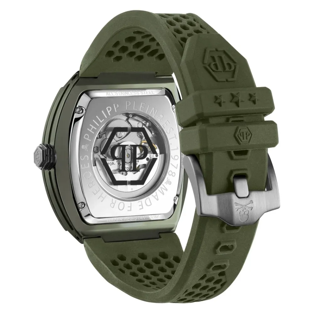 Ure^Philipp Plein The $keleton Watch Grøn