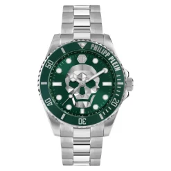 Ure<Philipp Plein The $kull Diver Grøn