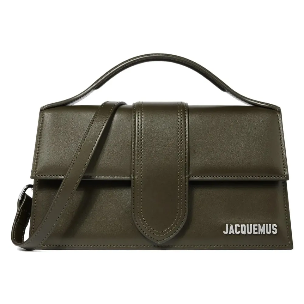 Håndtasker<Jacquemus The Large Bambino Bag Grøn