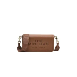 Skuldertasker^Marc Jacobs The Leather Mini Bag Brun