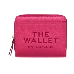 Punge & Kortholder^Marc Jacobs The Leather Mini Compact Wallet Pink