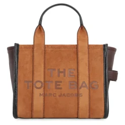 Indkøbstasker^Marc Jacobs The Suede Small Tote Bag Brun