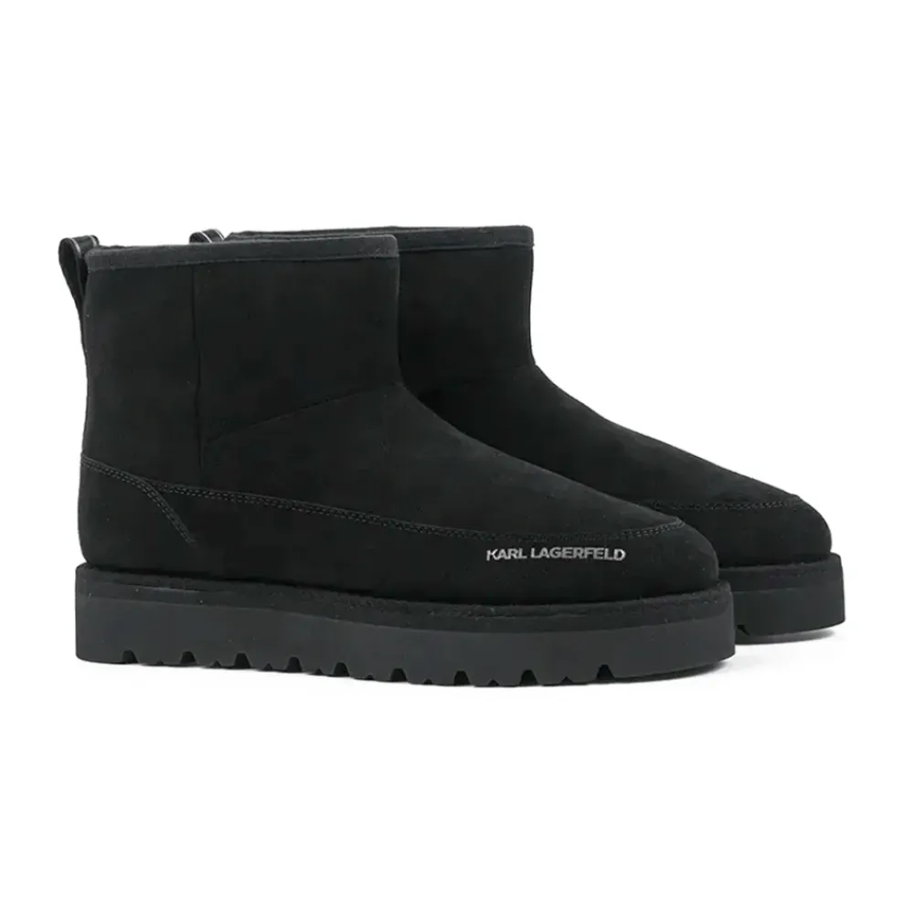 Vinterstøvler<Karl Lagerfeld Thermo MNS Mid Pull On Boot Sort