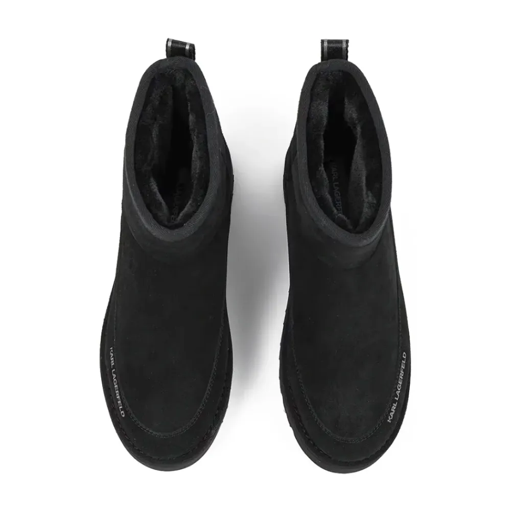 Vinterstøvler<Karl Lagerfeld Thermo MNS Mid Pull On Boot Sort