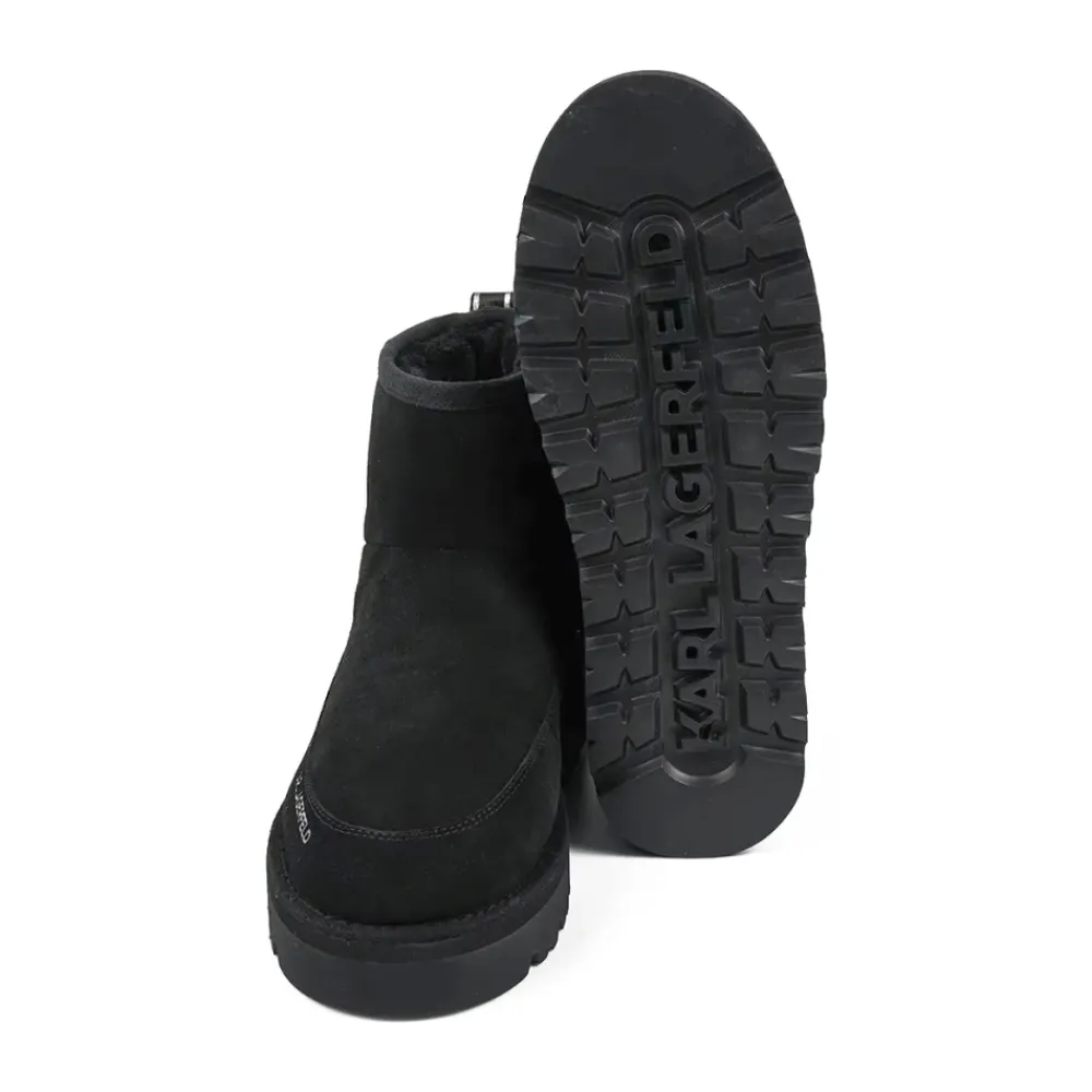 Vinterstøvler<Karl Lagerfeld Thermo MNS Mid Pull On Boot Sort