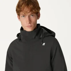Skaljakker<K-Way Thomas Bonded Padded Parka Sort
