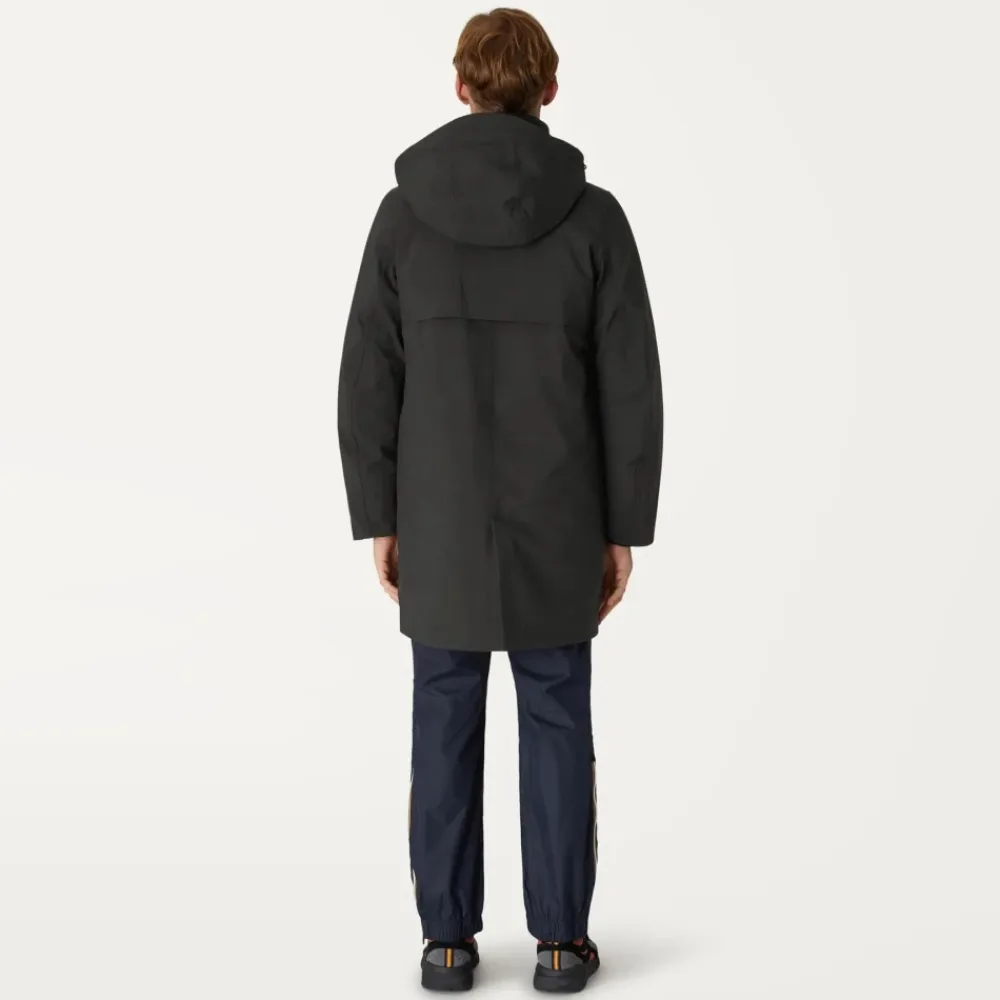 Skaljakker<K-Way Thomas Bonded Padded Parka Sort