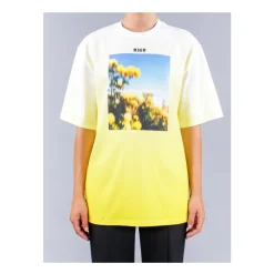 T-Shirts^MSGM Thousand Flowers T-Shirt Gul