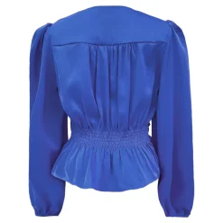 Bluser & Skjorter<Liberté Tiki LS Twist Blouse Blå