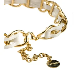 Bælter^PINKO TILIA CHAIN BELT Hvid